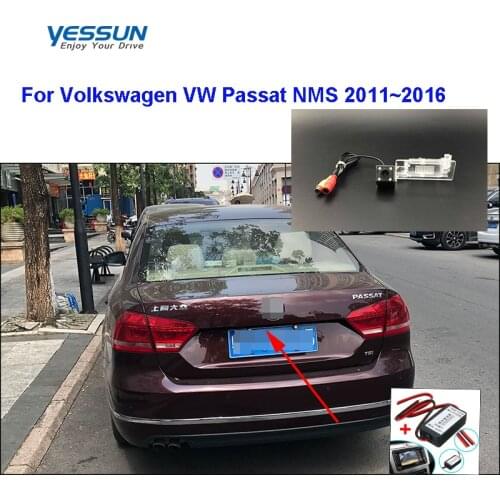 Yessun HD CCD Night Vision Car Rear View Reverse Backup Camera Waterproof For Volkswagen Passat NMS 2011~2016