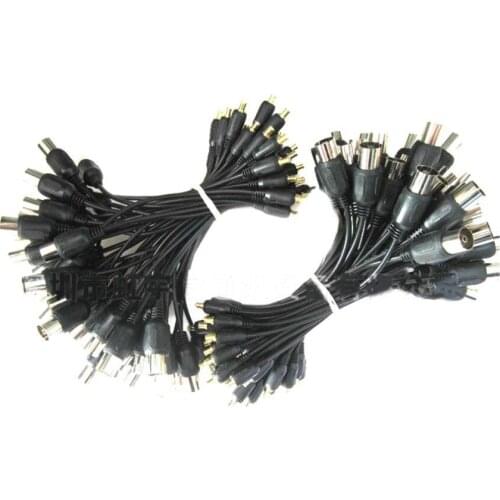1PC IEC female to MCX male pigtail cable TV adapter 15cm NEW wholesale price