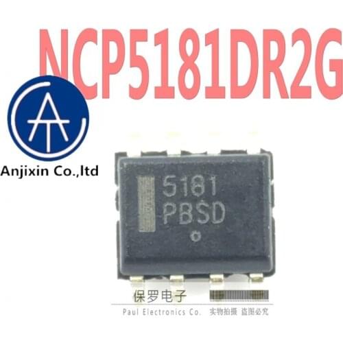 10pcs 100% orginal new real stock LCD power management chip NCP5181DR2G NCP5181 5181 SOP-8