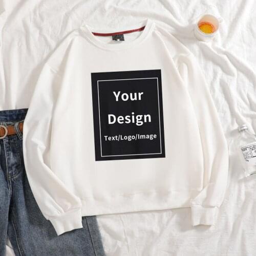 2021 Men/Women Custom Hoodies DIY Text Logo Image Print Customized Sport Casual Sweatshirt Cotton High Quality Clothing S-4XL