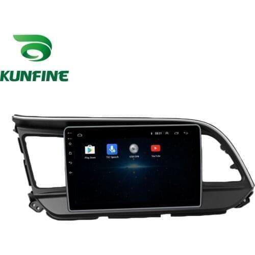 Octa Core 1024*600 Android 10.0 Car DVD GPS Navigation Player Deckless Car Stereo for HYUNDAI Elantra 2019 Radio Headunit