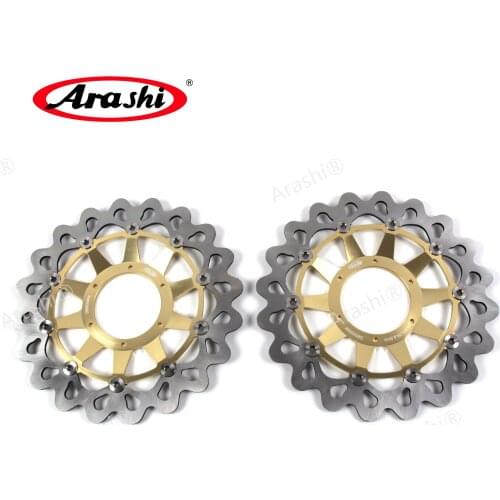 ARASHI 2PCS Front Brake Disc For HONDA CBR RR 1000 2008-2017 CNC Brake Disks Rotors CBR-RR 1000 CBR 1000RR 2009 2010 2011 2012