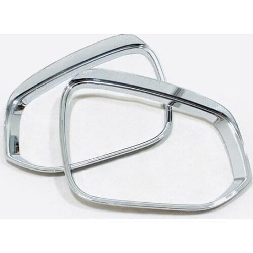 Car rear view mirror rain shield eyebrow for 2020 TOYOTA RAV4 , abs chrome/carbon fiber, 2pcs/lot auto accessories