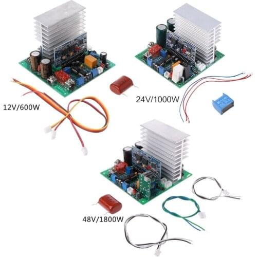 Pure Sine Wave Power Frequency Inverter Board 12/24/48V 600/1000/1800W Finished Boards For DIY