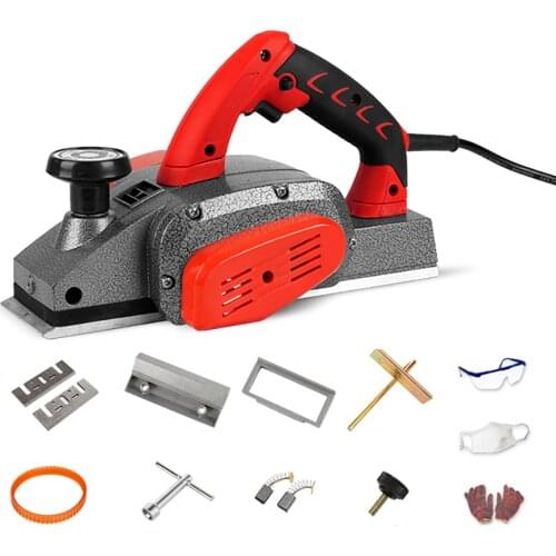 Woodworking Electric Planer Table Portable Wood Planing Machine Thicknessing Machine 28.5x7.5CM Depth 2MM 220V 1600W