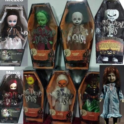 25cm Living Dead Dolls The Exorcist PVC Jack o Lantern Kiss of Death Kissing Booth Action Figure Halloween Decorations Gift