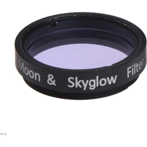1.25 inch Moon and Skyglow Filter for Astromomic Telescope Eyepiece Ocular Metal Frame Optical Glass Tool #319