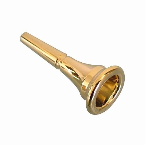 Hot-French Horn Mouthpiece - Gold Plated - Brand New