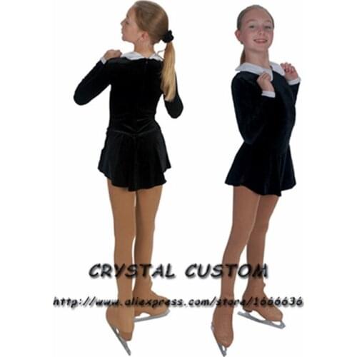 Custom Girls Figure Skating Competition Dresses Graceful New Brand Ice Figure Skating Dresses Children DR3758