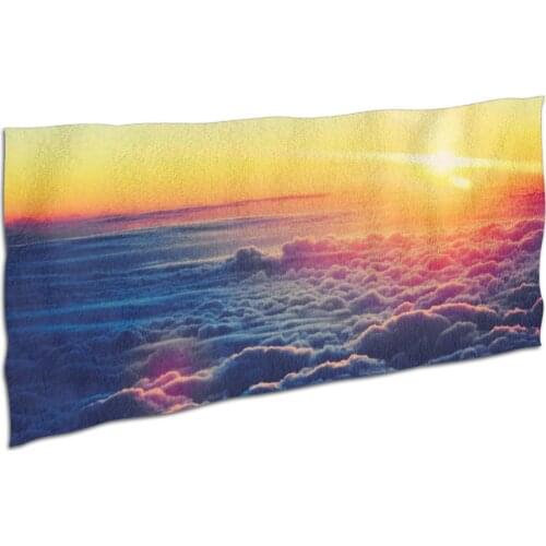 1 piece beach towel camping accessories quick drying microfiber towel 80 * 160cm fashion mat surfing in summer