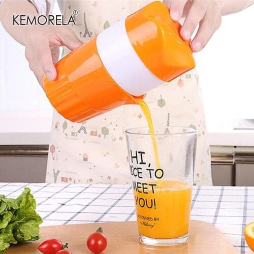 Portable Manual Citrus Juicer For Lemon Orange Fruit Squeezer Healthy Life Potable Juicer Machine 300ML Orange Juice Cup