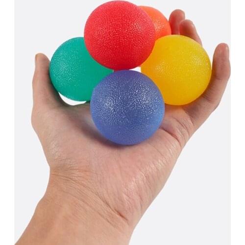 Finger Grip Ball Strengthener Finger Grip Strength Ball Device Training Anti-Spasticity Ball Finger For Hand Impairment
