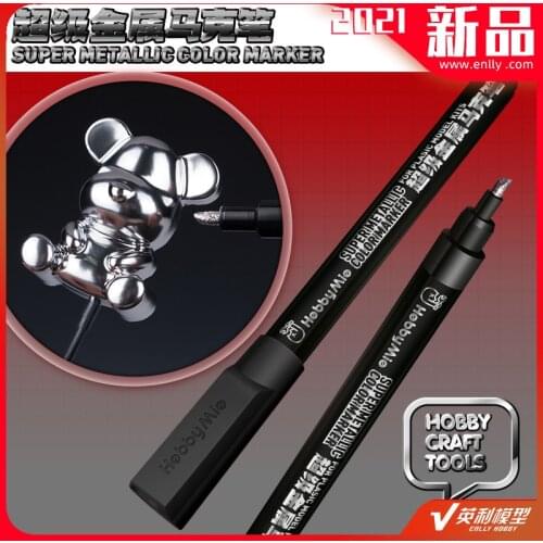 Hobby Mio Maker Model Tool Super Electroplated Marker Mirror Marker Super Metallic