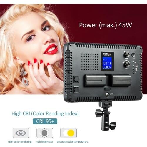 Viltrox VL-S192T 45W Wireless remote LED light Lamp Bi-color for camera photo shooting Studio YouTube Video Live