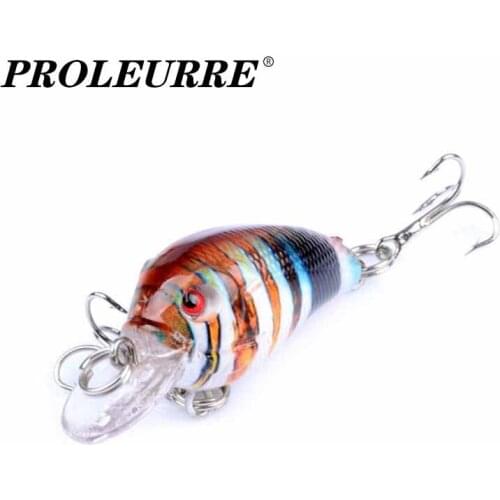 1PCS Wobblers Quality Crankbait Simulation Fishing Lure 4.5cm 4.2g Jerkbait Floating Hard Bait Bass Carp Pesca Fishing Tackle