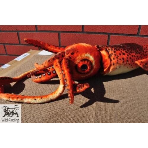 2019 Cuttlefish Plush Toys Simulation Giant Squid Stuffed Toys Cute Sea Animal Plush 60cm Dolls for Kids Boys Girls Gifts
