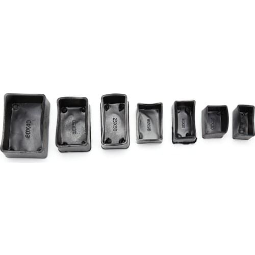 8pcs/lot Hot Rectangle Silicone Chair Leg Caps Non-slip Table Foot Cover Socks Protector