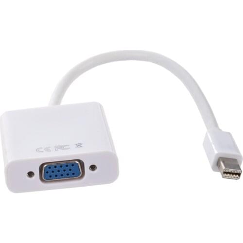 MAHA iAdapt VGA - Adapter Mini DisplayPort to VGA, White