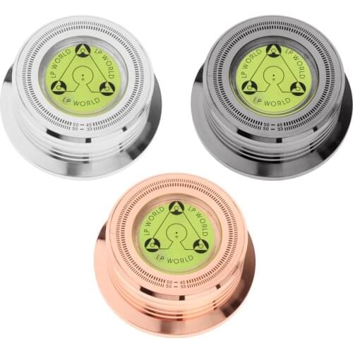 Aluminum Metal Vinyl Record Weight Stabilizer Disc Balanced Clamp For Vinyl Record Player Record Player Accessories