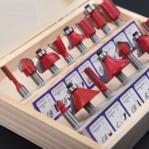 Wood Milling Cutter Head Trimming Machine Cutting Tools Woodworking Milling Cutting Tools Set ED-DMXDT0619