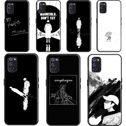 KPOP RM Mono For OPPO A15 A3S A5S A52 A72 A92 A83 A91 A93 F5 Reno2 Z A31 A53 A5 A9 2020 A1K Phone Case