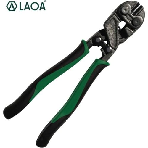 LAOA 8" Wire Cutters Cr-Mo Steel Wire Clippers Labor Saving Wire Pliers
