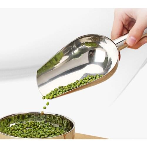 Stainless Steel Multipurpose Kitchen Shovel Restaurant Fruit Food Tong Home Barbecue BBQ Supplies