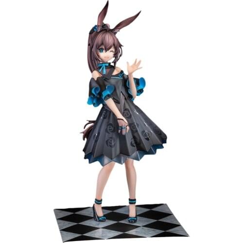 Pre-Sale Arknights Amiya Anime Games Peripheral Character Pvc Model Celebration Time 19.5Cm Cute Cartoon Doll Collectibles Toy