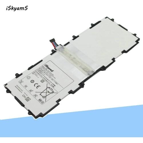 ISkyamS 1x 7000mAh SP3676B1A(1S2P) Replacement Battery For Samsung Galaxy Tablet Tab 2 Note 10.1 P5100 P5110 P7500 P7510 N8000