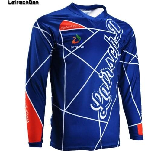 SPTGRVO LairschDan Motocross 2021 Bike Long Sleeve Motocycle Downhill Jersey DH Racing Moto Clothing MTB MX Motorcycle Ropa Men