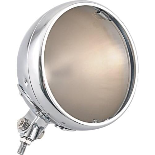 Universal Motorcycle Round 7" LED Headlight Housing Headlamp Light Bulb Bucket For Harley 7inch Headlight Bottom Mount