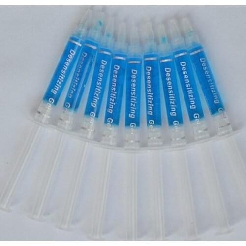 100 pieces *3ml High Quality Teeth Whitening Gel Desensitization / Teeth Remineralization Gel free shipping