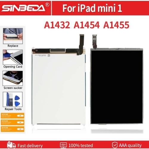100% Test LCD For iPad mini 1 LCD Display Touch Screen Digitizer Assembly For iPad mini 1Touch Screen Replacement