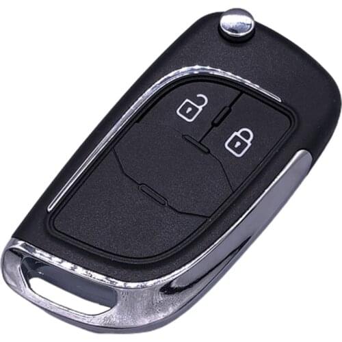 Car Entry Remote Control Key Fit for Chevrolet Folding Hot Car Remote Key Shell Case 2 Buttons Car Key Shell