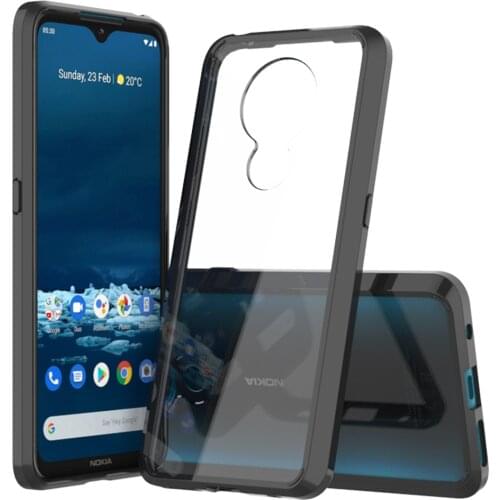 Slim Soft TPU/PC Air Cushion Case Hybrid Protective Fundas Capa Shockproof Crystal Clear Shell Back Cover For Nokia 5.3 Nokia5.3