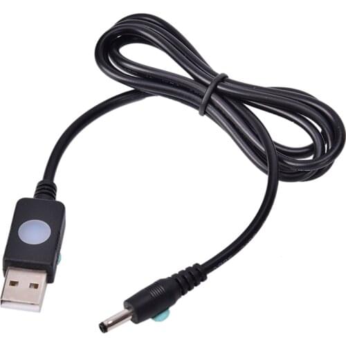 Hot New 3.5mm USB DC Power Charging Cable Charger Cable Wire for Flashlight Head lamp