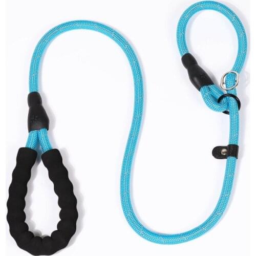 Pet Leash Short Explosion-proof Reflective Round Rope for Dog Walker Pet Collar Dog Leash Pet supplies