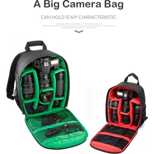 Video Digital DSLR Bag Multi-Functional Camera Backpack Waterproof Outdoor Camera Photo Bag Case For Nikon/For Canon Backpack