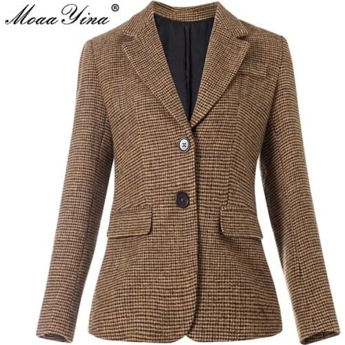 Женские весенние куртки MoaaYina China At AliExpress