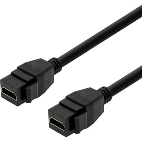 SeTo HDMI-compatible Clasp type Module Free Welding Connector Keystone For Wall Plate Socket