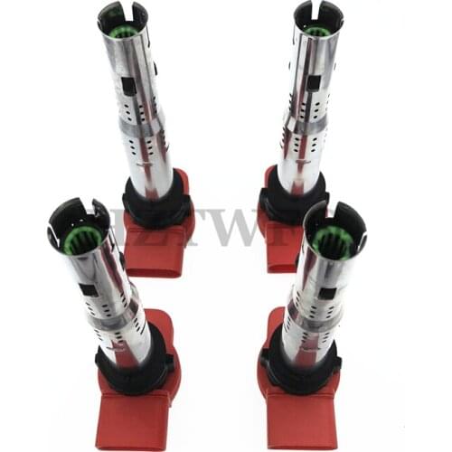 4PCS New Ignition Coil 06E905115 06E905115E 07K905715F For VW Jetta Golf Passat Tiguan CC Touareg For A3 A4 A5 A6 A7