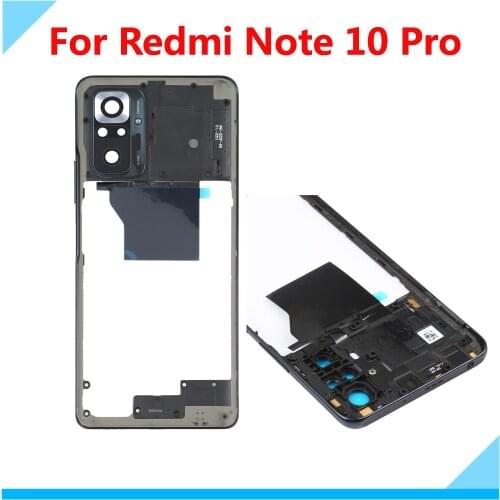Original Middle Frame For Redmi Note 10 Pro Middle Plate Bezel Mid Housing Bezel Repair Parts For Note 10 Pro
