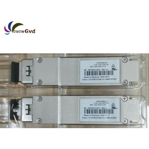 Brocade AFBR-89BDDZ QSFP-100G-SRBD Compatible QSFP28 100G BiDi 850nm/900nm 100m LC DOM Optical Transceiver Modules