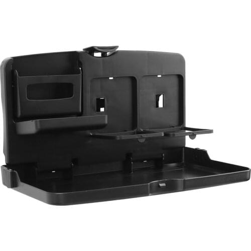 Car Interior Storage Shelf Dining Table Drink Holder Car Folding Food Cup Tray Backseat Cup Holder Auto Accessories Car Styling