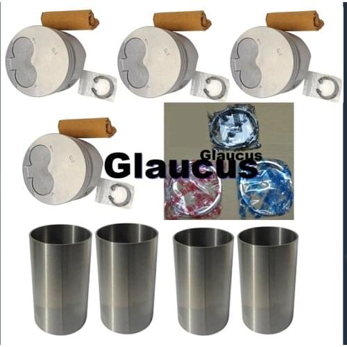 3L engine piston pin ring liner for Toyota Hilux 4 Runner Hiace Land Cruiser Dyna 150 2779cc 2.8D SOHC 8v 1988- 95- 13101-54100