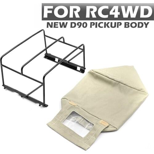 RC 4WD Option Parts Toys Car New 2015 D90 Body Pickup Back Cloak Frame