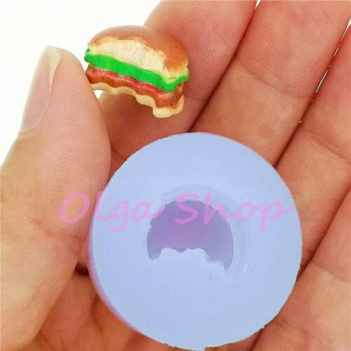 QYL482 16.0mm x 12.2mm Silicone Mold Fondant Cake Decoration Candy Resin Clay Earrings Necklace Craft Soap Candle FOOD SAFE