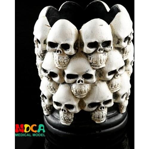 Resin ashtray skull head personalized gifts home furnishings resin bar atmosphere display YHG008
