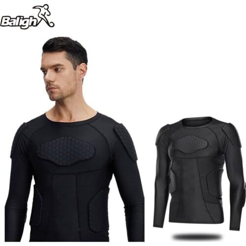 Balight Sport Training Wear Riding Basketball Football Breathable Anti-collision Wear Long Sleeve Protective Gear Equipment