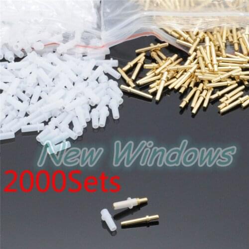 High Quality Medium Size PIN WITH SLEEVES Dental Lab Suppliers 16mm 2000Sets